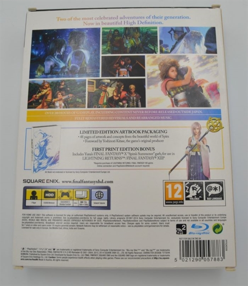 Final Fantasy XX-2 HD Remaster Limited Edition - PS3 (A Grade) (Genbrug)